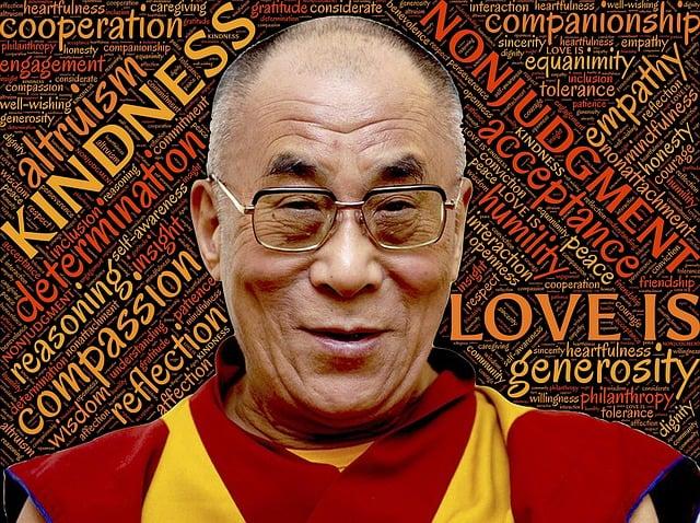 Dalajlámovy citáty o lásce, které vás dojmou